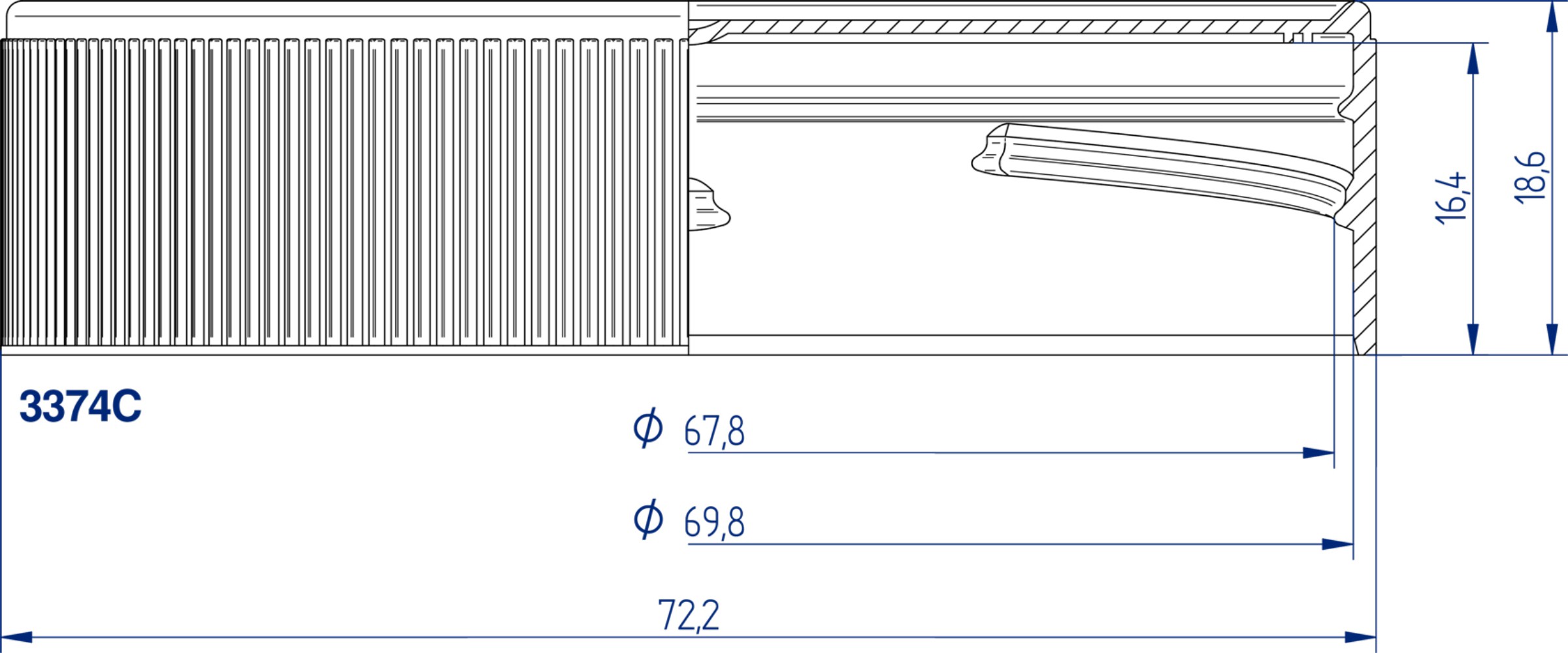 Draad specificatie Twist off 70 mm 3726-3747-3757